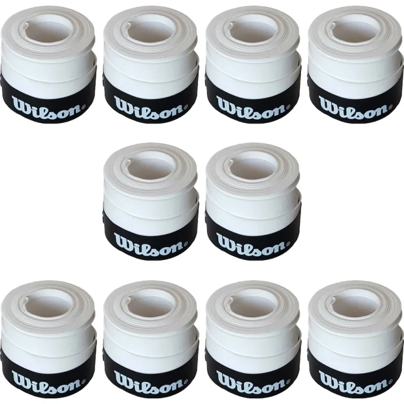 Wilson Comfort Bowl O'grips 10 Adet Grip Tenis Gribi Beyaz