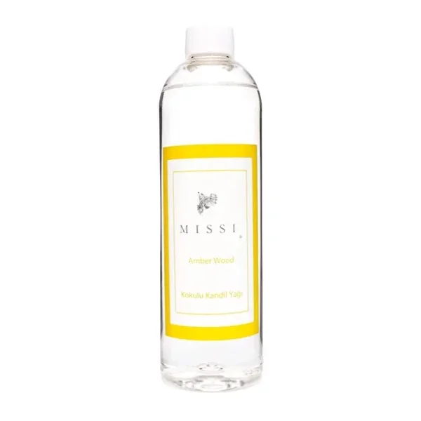 400 ml Amber Wood Kokulu Kandil Yağı