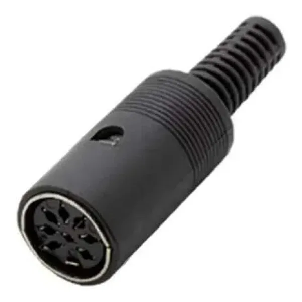 8 Pin Dişi DIN Konnektör
