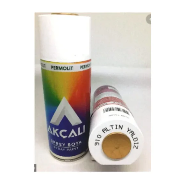 Akçalı 310 400 ml Altın Yaldız Sprey Boya