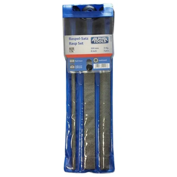 Alpha Tools 3 Parça 200 mm Törpü Seti