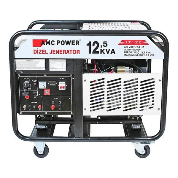 Amc Power Dizel Jeneratör 12,5 Kva 10Kw 220 V - 2627005