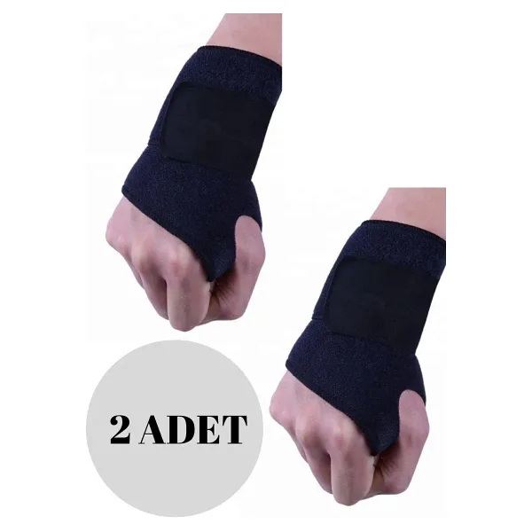 Auracar 2 Adet Medikal Ortopedik El Bilek Bandajı Statik El Bilek Ateli Splinti Bilekliği Baş Parmak Ateli
