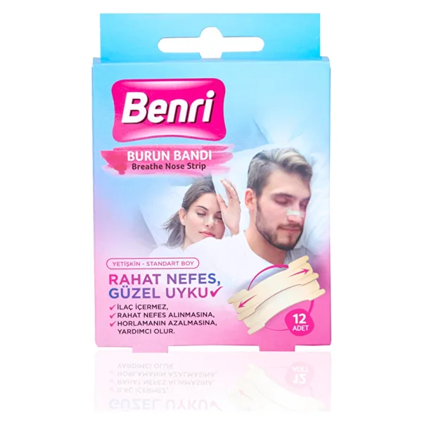 Benri Nefes Açıcı Bant 12'li
