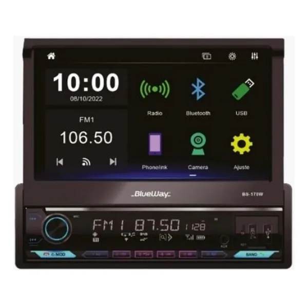 BLUEWAY BS-170W İNDACH OTO TEYP