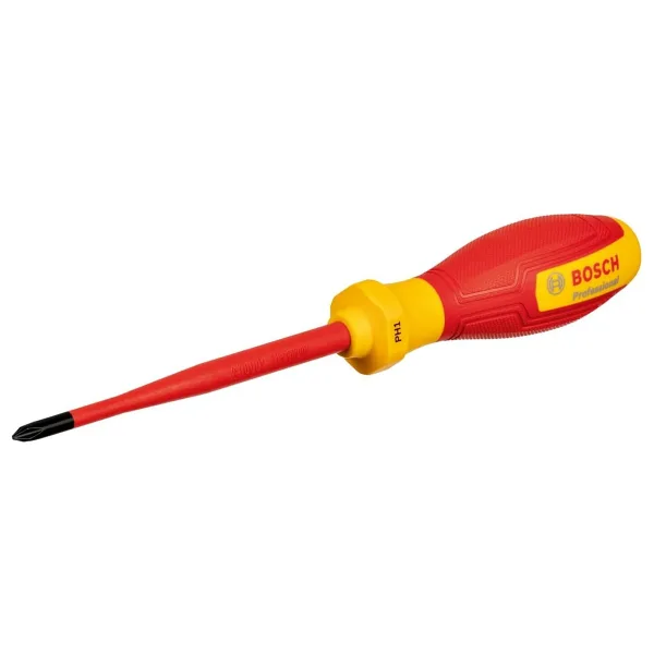 Bosch Professional VDE Yıldız Tornavida PH1 x 100mm (1x Tornavida PH1 x 100mm)