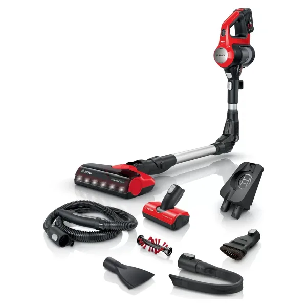 Bosch Unlimited 7 ProAnimal Red BCS711PET Şarjlı Dikey Süpürge