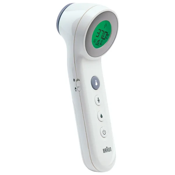 Braun BNT 400WE Beyaz Alından Temassız Ateş Ölçer Yüksek Hassasiyetli Ölçüm Modeli