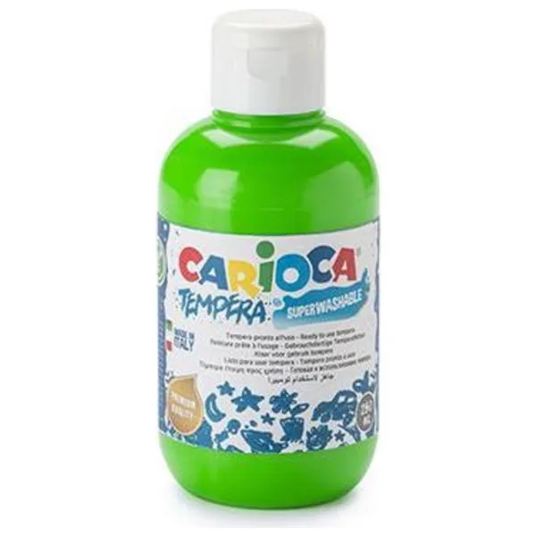 Carioca Süper Yıkanabilir 250 ml Yeşil Tempera Boyası