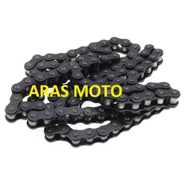 Cf Moto Nk 150 Teker Zinciri 136 Bakla 4x28 Oringsiz Düz A Kalite Tayvan 15-22 _Supermoto