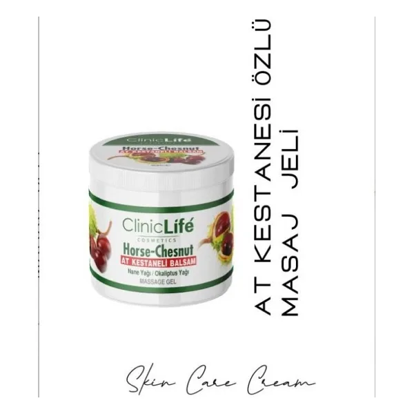 ClinicLife At Kestaneli Balsam Masaj Jeli 500 Ml