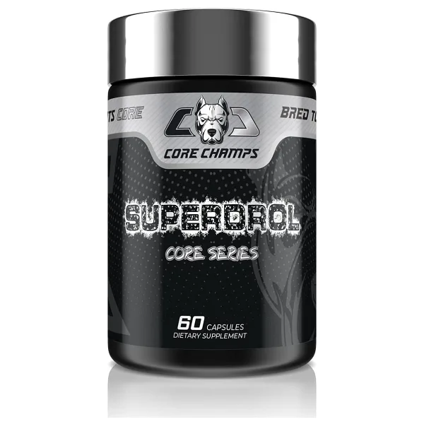 Core Champs Super Drol Choline Dmae , Acety L-Carnitine , Ajuga Turkesteron 60 Caps - By Kai Greene