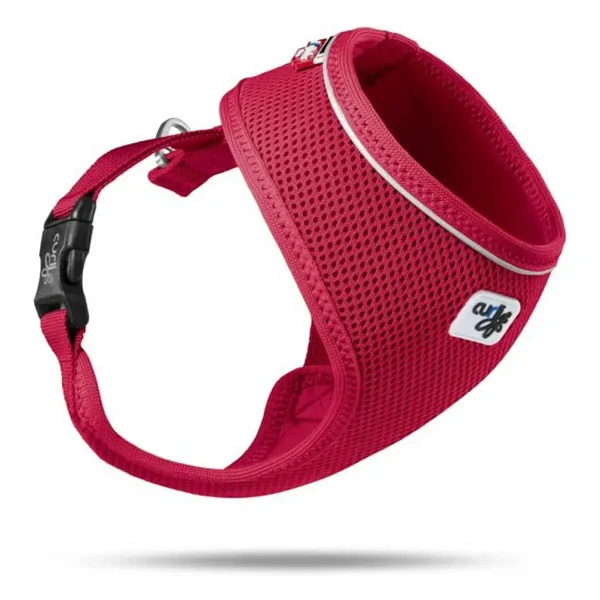 Curli Basic Air-Mesh L Köpek Göğüs Tasması - Kırmızı