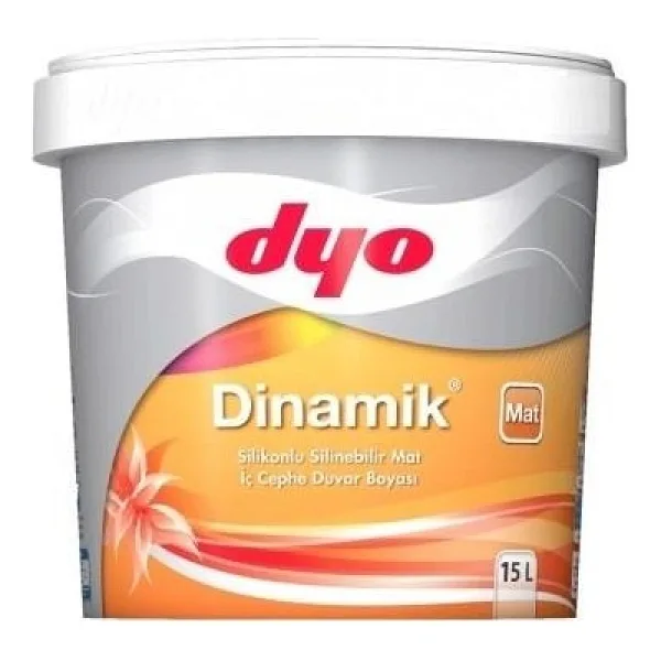 Dyo Dinamik Silikonlu Mat 7.5 lt İç Cephe Boyası - Kumsal