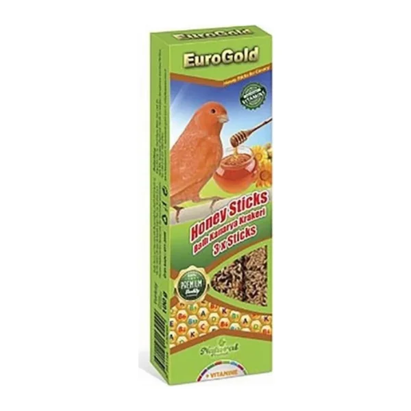 EuroGold 3'lü 100 gr Kanarya Ballı Kraker
