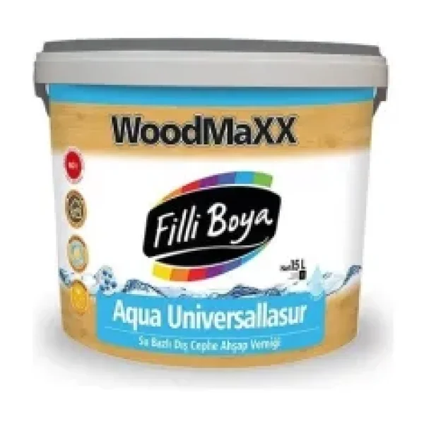 Filli Boya Universallasur Aqua 2.5 lt Su Bazlı Dış Cephe Ahşap Verniği