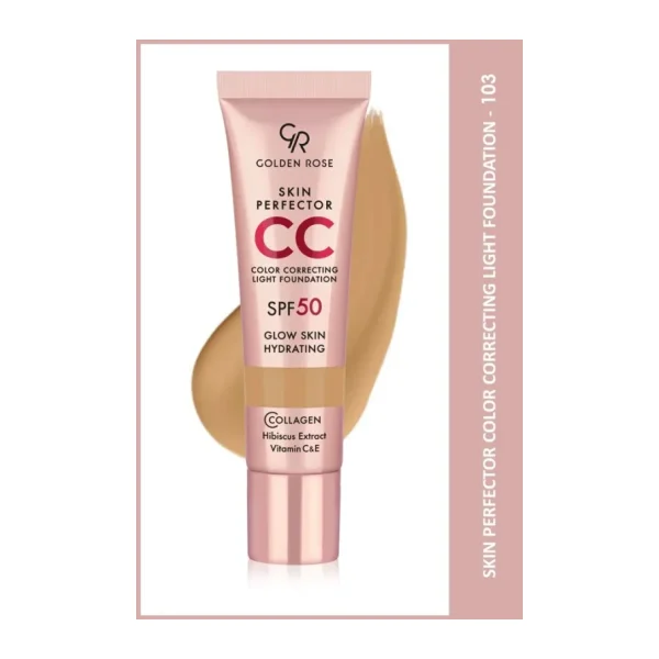 Golden Rose Skin Perfector SPF 50 103 Nude 30 ml CC Krem