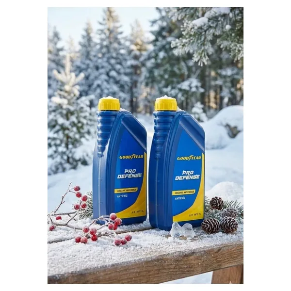 Goodyear -56 °C Kırmızı Organik 2'Li Set Antifriz 1 Lt (2 X 1 Litre)