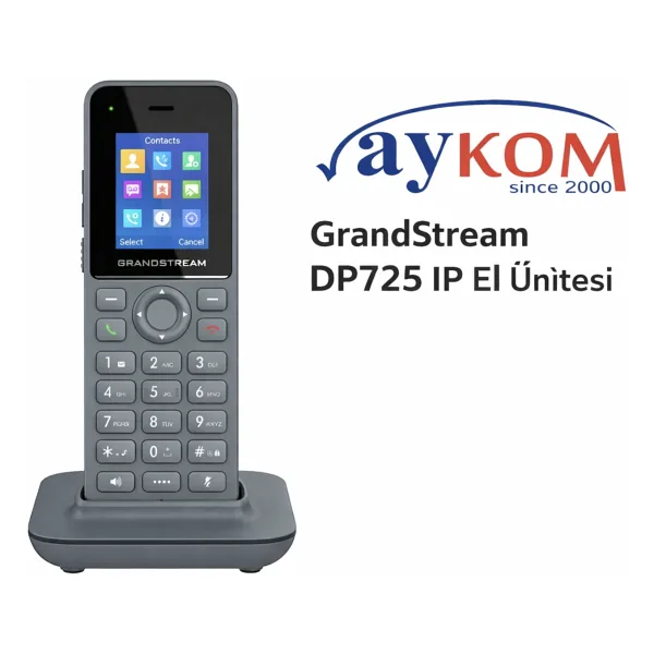 Grandstream DP725 SIP Dect El Ünitesi