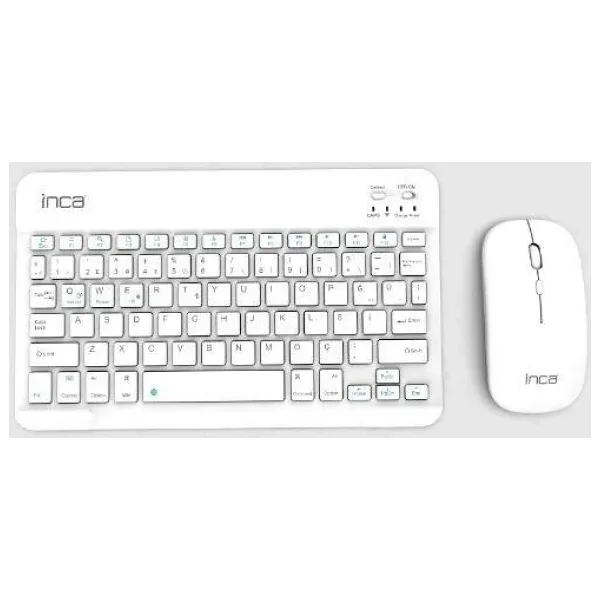 Inca IBK-562 Beyaz Kablosuz Klavye Mouse Seti