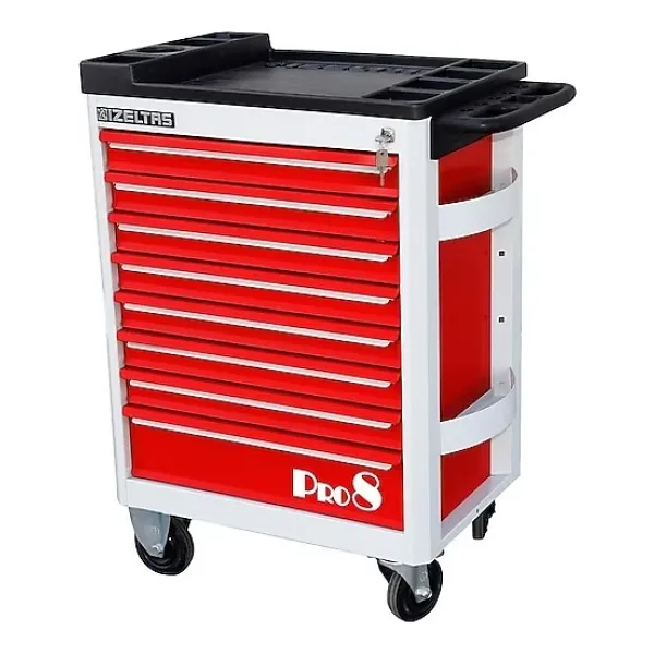 İzeltaş Pro 8241001209 206 Parça 8 Çekmeceli Takım Dolabı Seti