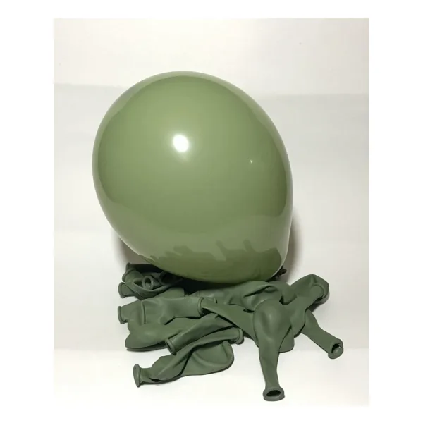 Kalisan 12inç Retro Balon 20 Adet Okaliptus