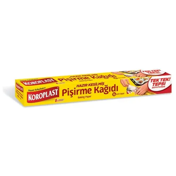 Koroplast Pişirme Kağıdı Hazır Kesilmiş