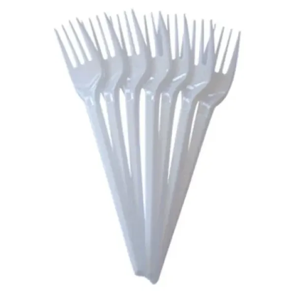 Kullan At Plastik Çatal Orta Boy (100 Lü Paket)