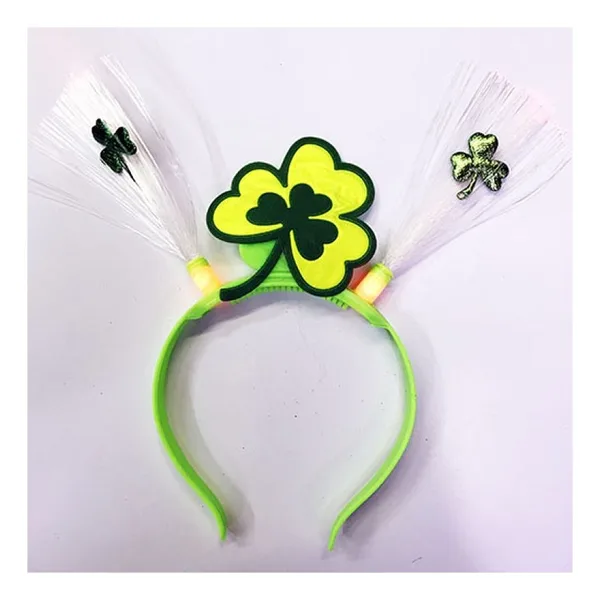 Led Işıklı Yanar Söner Yeşil Renk Oktoberfest Partisi Tacı 25x13 cm