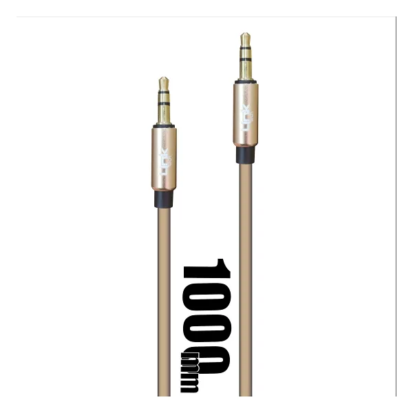 LINKTECH LCA - A585 3.5 AUX KABLO 1000 MM GOLD
