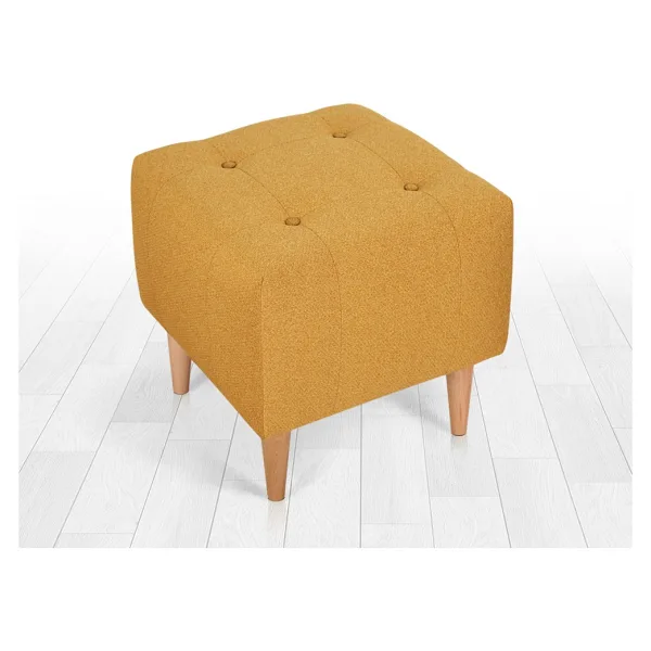 Lorence Home Tomp Puf - Sarı