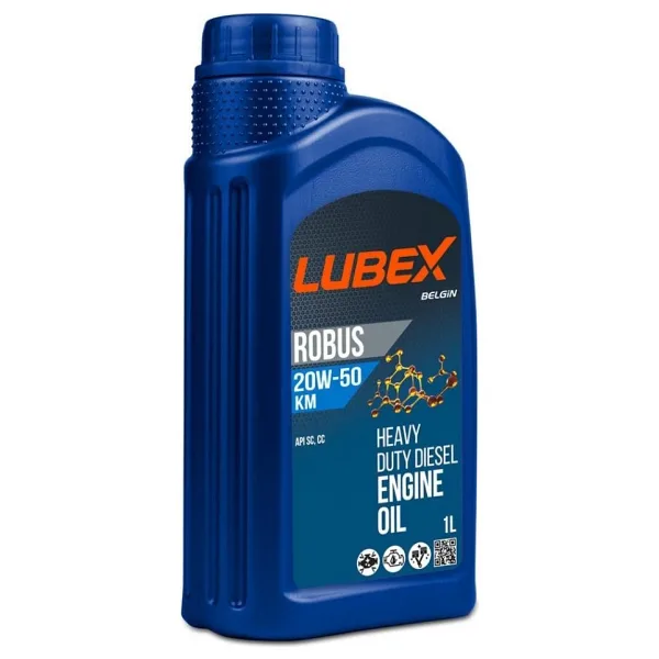 Lubex Robus KM 20W-50 1 lt Mineral Motor Yağı