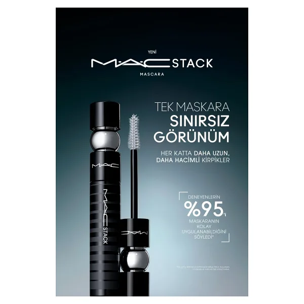 M.A.C Macstack Mikro Fırça Siyah Maskara