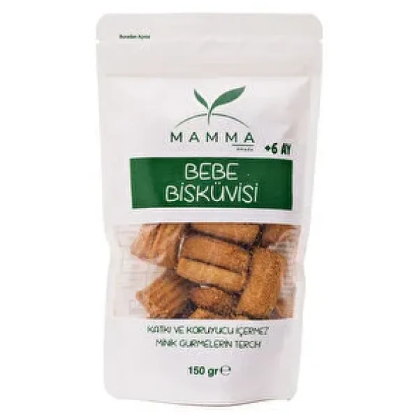 Mamma Emada Süt Alerjen Bebe Bisküvisi 150 gr