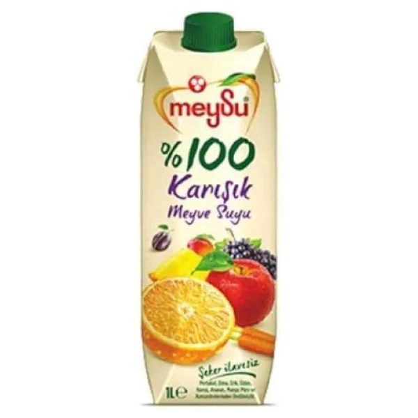 Meysu %100 Karisik Meyve Suyu 1 Lt