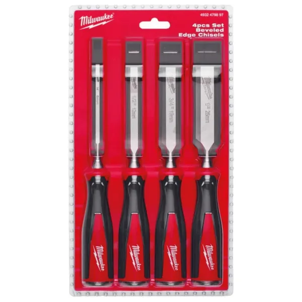Milwaukee 4932479897 4 Parça İskarpela Seti