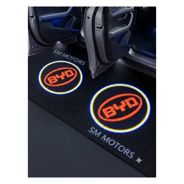 MKY STORE BYD KAPI ALTI LED AYDINLATMA ARAÇ LOGOLU