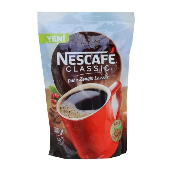 Nescafe Classic Granül Kahve 100 gr Eko Paket