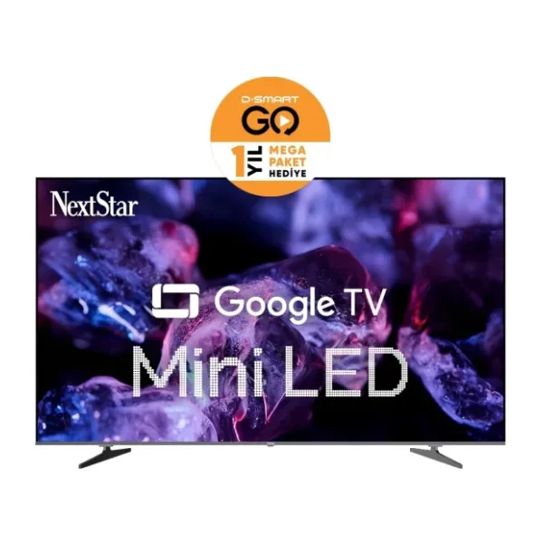 NextStar YE-85IDWG11 4K Ultra HD 85" 216 Ekran Uydu Alıcılı Google Smart Mini LED TV