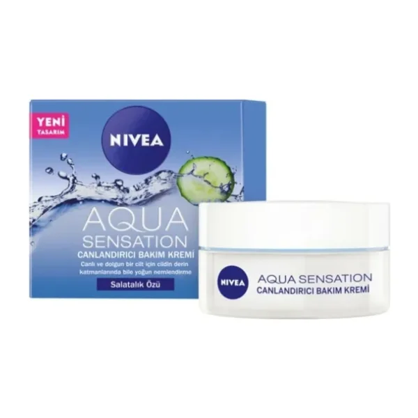 Nivea Aqua Sensation Canlandırıcı Yüz Bakım Kremi 50 ml