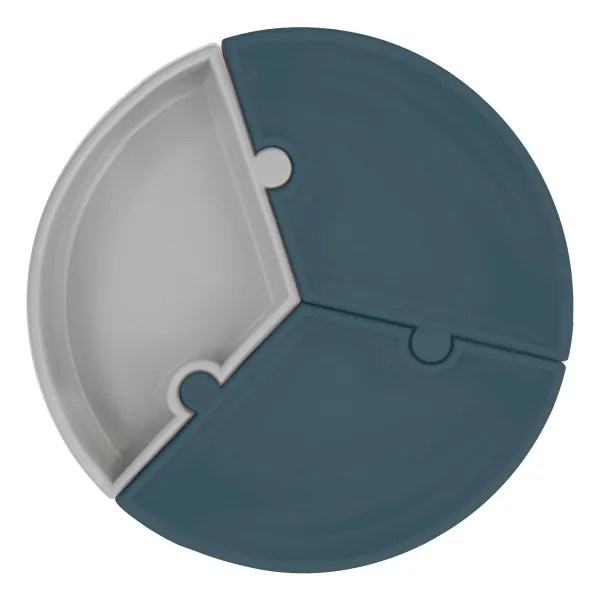 Oioi Puzzle Silikon Vakumlu Mama Tabağı