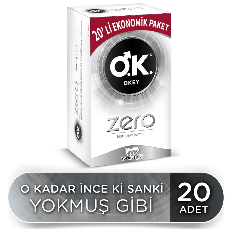 Okey Zero 20'li Prezervatif