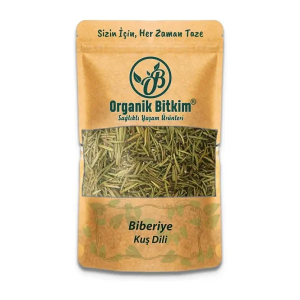 Organik Bitkim Biberiye - Kuş Dili 50 gr