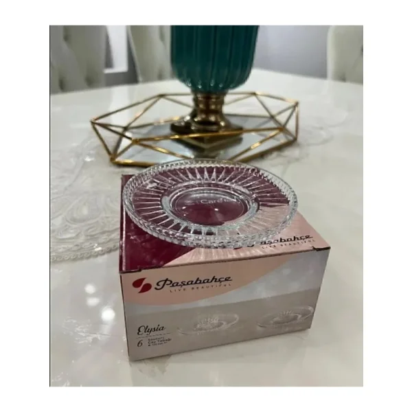 Paşabahçe Elysia 54731 6'lı Çay Tabağı