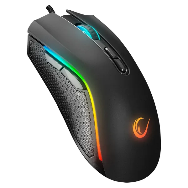 Rampage SMX-R44 V2 RGB Makrolu Optik Kablolu Oyuncu Mouse