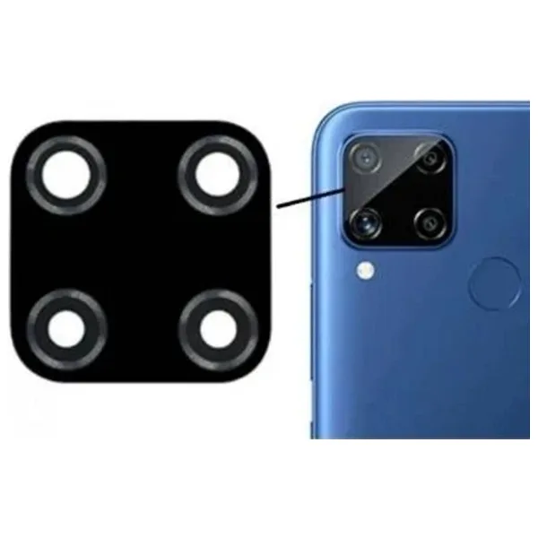 Realme C15 Kamera Lens Camı