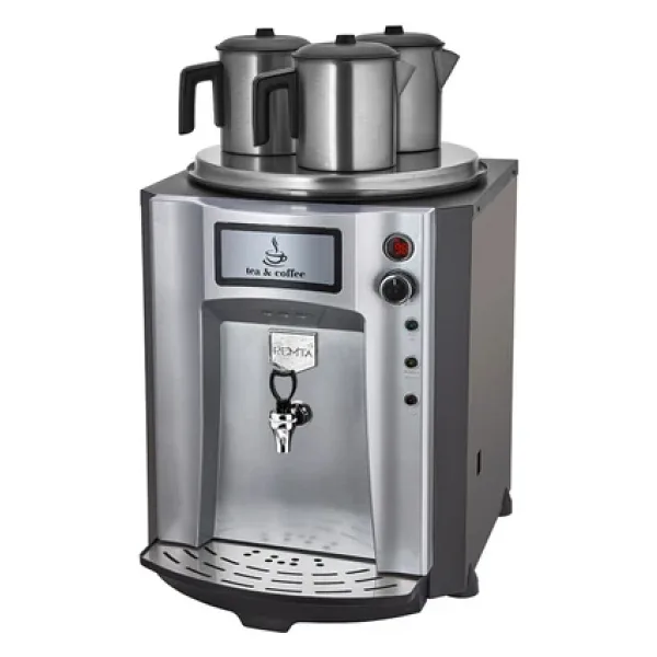 Remta 3 Demlikli Premium Jumbo Çay Makinesi-40 Lt-De10p-Demlik Dahildir