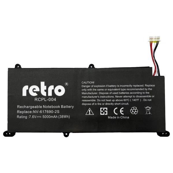 RETRO NV-617690-2S Notebook Bataryası
