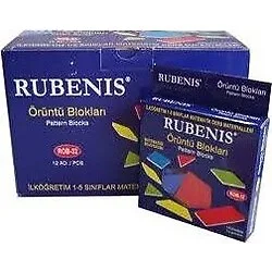 Rubenıs Rob-32 Plastik Örüntü Blokları