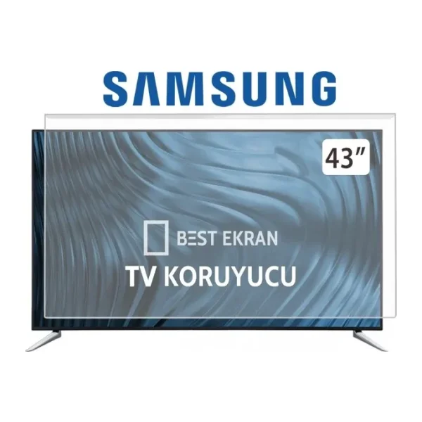 Samsung 43U8000 Tv Ekran Koruyucu - Samsung 43" inç KIRILMAZ Ekran Koruyucu UE43U8000FUXTK